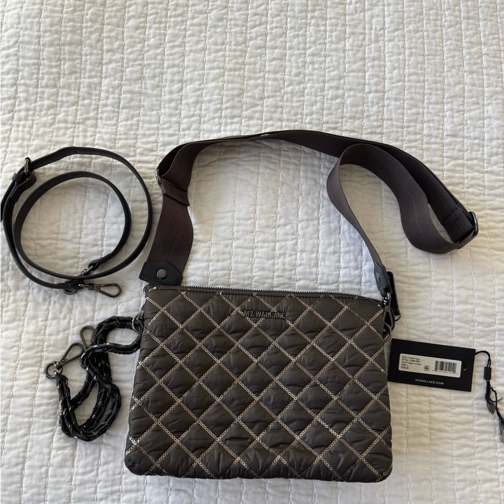 MZ Wallace Quilted Crossbody Pippa